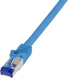 LogiLink C6A086S hálózati kábel Kék 7, 5 M Cat6a S/FTP (S-STP) (C6A086S) - easy-shop