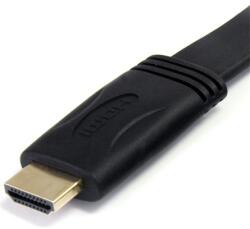 StarTech StarTech. com HDMIMM6FL HDMI kábel 1, 8 M HDMI A-típus (Standard) Fekete (HDMIMM6FL)