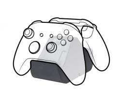 Bigben - Nacon BIgBen Dual Charging Station, Xbox Series X|S, Fekete, Kontroller töltőállomás (XBX DUAL CHARGER)