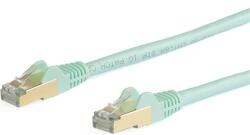 StarTech 6ASPAT5MAQ hálózati kábel Türkizkék 5 M Cat6a S/UTP (STP) (6ASPAT5MAQ)