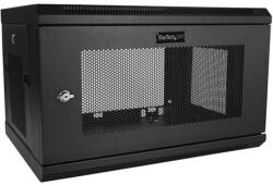 StarTech StarTech. com RK616WALM állvány 6U Falra szerelhető állvány Fekete (RK616WALM)