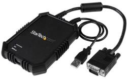 StarTech StarTech. com NOTECONS02X KVM kapcsoló Fekete (NOTECONS02X)