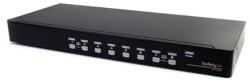 StarTech StarTech. com SV831DUSBAU KVM kapcsoló Keretállvány Fekete (SV831DUSBAU)