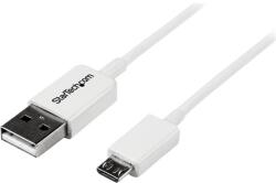 StarTech StarTech. com 0.5m USB 2.0 A/Micro-B m/m USB kábel 0, 5 M USB A Micro-USB B Fehér (USBPAUB50CMW)
