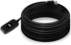 ACT AC6010 USB kábel 10 M USB 2.0 USB A Fekete (AC6010)