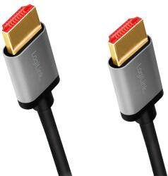 LogiLink CHA0105 HDMI kábel 2 M HDMI A-típus (Standard) Fekete, Szürke (CHA0105)