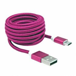 SBOX USB-10315P USB kábel USB 2.0 1, 5 M USB A Micro-USB B Rózsaszín (SBOX SX-534004)