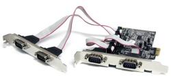 StarTech StarTech. com PEX4S553 csatlakozókártya/illesztő Belső Soros (PEX4S553)