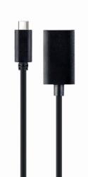 Gembird A-CM-DPF-02 video átalakító kábel 0, 15 M USB C-típus DisplayPort Fekete (A-CM-DPF-02)