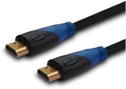 SAVIO CL-49 5 M HDMI A-típus (Standard) Fekete, Kék kábel (SAVIO CL-49)
