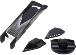 Gefu 55700 szeletelő Kézi Fekete, Rozsdamentes acél Műanyag, Rozsdamentes acél (55700)