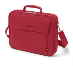 DICOTA Eco Multi BASE notebook táska 39, 6 cm (15.6") Aktatáska Vörös (D30920-RPET)