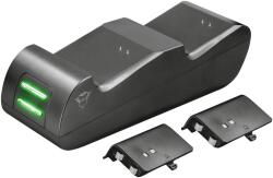 TRUST Gaming GXT 247 Duo Xbox One Fekete kontroller töltőállomás készlet (20406)