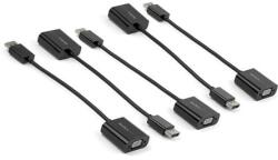 StarTech StarTech. com DP2VGA3X5 video átalakító kábel 0, 1 M DisplayPort VGA (D-Sub) Fekete (DP2VGA3X5)