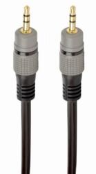 Gembird CCAP-3535MM-1.5M 3.5mm Stereo 1, 5m fekete audio kábel (CCAP-3535MM-1.5M)