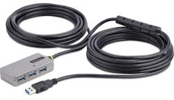 StarTech StarTech. com U01043-USB-EXTENDER hálózati csatlakozó USB 3.2 Gen 1 (3.1 Gen 1) Type-A 5000 Mbit/s Fekete, Ezüst (U01043-USB-EXTENDER)