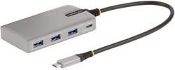 StarTech StarTech. com HB31C3A1CDPPD3 hálózati csatlakozó USB 3.2 Gen 2 (3.1 Gen 2) Type-C 10000 Mbit/s Ezüst (HB31C3A1CDPPD3)