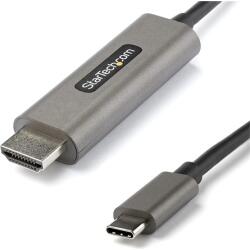 StarTech StarTech. com CDP2HDMM1MH video átalakító kábel 1 M HDMI A-típus (Standard) USB C-típus Fekete, Ezüst (CDP2HDMM1MH)