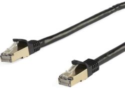 StarTech 6ASPAT5MBK hálózati kábel Fekete 5 M Cat6a S/UTP (STP) (6ASPAT5MBK)
