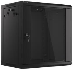 Lanberg WF01-6412-10B állvány 12U Falra szerelhető állvány Fekete (WF01-6412-10B) - easy-shop