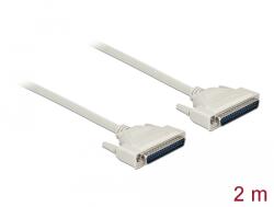 Delock 86879 soros kábel Bézs 2 M D-Sub 37 Pin (86879)
