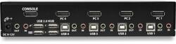 StarTech StarTech. com SV431DPUA2 KVM kapcsoló Keretállvány Fekete (SV431DPUA2)