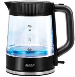 MPM MCZ-117 1850-2200 W, 1.7 l, cserélhető szűrő Fekete-Inox-Átlátszó vízforraló (MCZ-117)