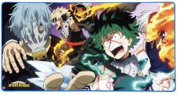 KONIX My Hero Academia KX MHA XXL MOUSEPAD Játékhoz alkalmas egérpad Többszínű (KX-MHA-MP-XXL)