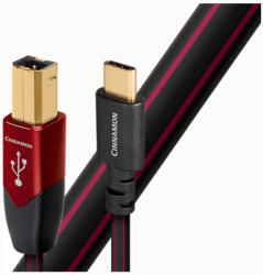 AudioQuest Cablu USB-C 2.0 - USB-B AudioQuest Cinnamon 0.75m
