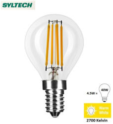 Syltech Sylvania SYLTECH E14 4, 5W (40W) 2700K meleg fehér filement LED (7261012)