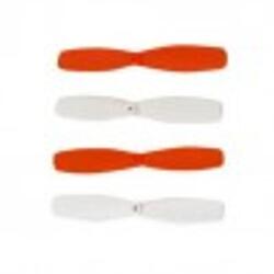 Cheerson CX30C/CX30W/CX30S-05D-Blade set orange-white - Rotorlapát szett narancssárga-fehér
