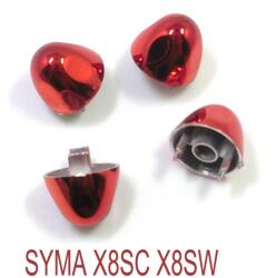 SYMA X8SC/X8SW/X8SW-D/X8PRO-15A-Main blades cover red- Rotorfedő kupak piros