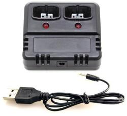 WLTOYS V911V2/V911PRO-21- USB charger - Akkumulátortöltő duo + USB táp új
