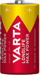 VARTA LONGLIFE MAX POWER bébi/ C/ LR14 elem BL2 (2db-os) - 4714 (4714101402)