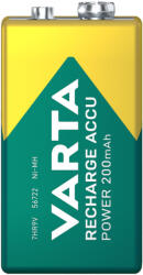 VARTA POWER akkumulátor 9V/ E 200 mAh BL1 (1db-os) - 56722 (56722101401)