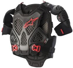 Alpinestars - A6 2022 protektormellény (Fekete - szürke - piros)
