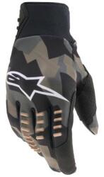 Alpinestars - SMX-E 2022 motoros kesztyű (Szürke - fekete - barna)