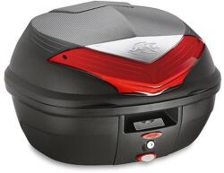 Kappa K355N Monolock hátsó doboz, fekete - piros - 35L - Kappa