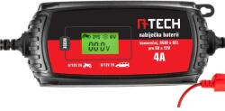 A-Tech - Akkumulátor töltő 6/12V, 3-120Ah, 4A