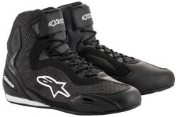 Alpinestars - Faster-3 Rideknit motoros cipő (Fekete)