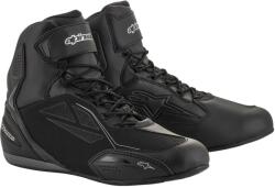 Alpinestars - Stella Faster-3 2021 Drystar motoros cipő (Fekete - ezüst)