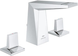 GROHE Allure Brilliant 3-lyukas mosdócsaptelep, M-es méret, króm 20626000 (20626000)