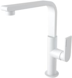 Bugnatese SIMPLE Tört kifolyós mosdócsaptelep leeresztő nélkül matt fehér színben 6618SBI (6618SBI)