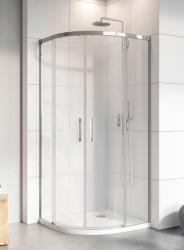 Radaway Idea PDD íves zuhanykabin 90x90 cm, króm színű profil 387139-01-01, 387140-01-01 (387139-01-01,387140-01-01)