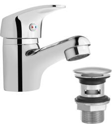 INVENA Ava New mosdó csaptelep click-clack leeresztővel, króm BU-06-Z01-X (BU-06-Z01-X) - szaniterplaza