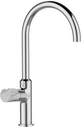 INVENA Stone Plus mosogató csaptelep, fehér-króm, BZ-P3-001-V (BZ-P3-001-V)