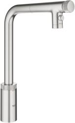 GROHE Minta SmartControl mosogató csaptelep SmartControl vezérléssel, supersteel 31889DC0 (31889DC0)