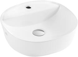 INVENA Pejto pultra ültethető mosdó 40 cm, fehér CE-17-001-C (CE-17-001-C)