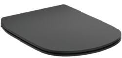 Ideal Standard Tesi Slim lassú záródású wc ülőke, matt fekete T3527V3 (T3527V3)
