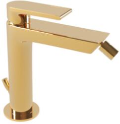 Bugnatese SIMPLE Bidet csaptelep klikk-klakk leeresztővel PVD arany színben 6623SCPO (6623SCPO)